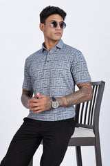 CipherGrid Luxe Polo T-Shirt CipherGrid Luxe Polo T-Shirt