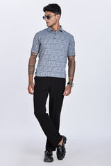 CipherGrid Luxe Polo T-Shirt CipherGrid Luxe Polo T-Shirt