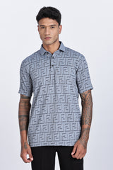 CipherGrid Luxe Polo T-Shirt CipherGrid Luxe Polo T-Shirt