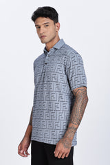 CipherGrid Luxe Polo T-Shirt CipherGrid Luxe Polo T-Shirt