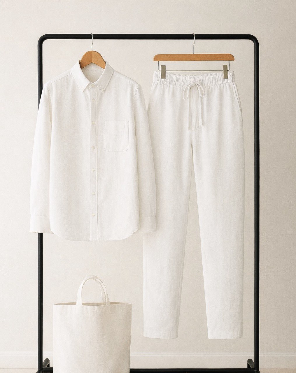 Rich Rover Linen Men's Co-ord Set - Image 1