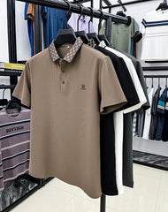 Dynamic Wave Polo T-Shirt: Effortless Motion in Every Thread