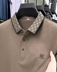 Dynamic Wave Polo T-Shirt: Effortless Motion in Every Thread