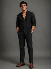 Rich Rover Linen Men's Co-ord Set