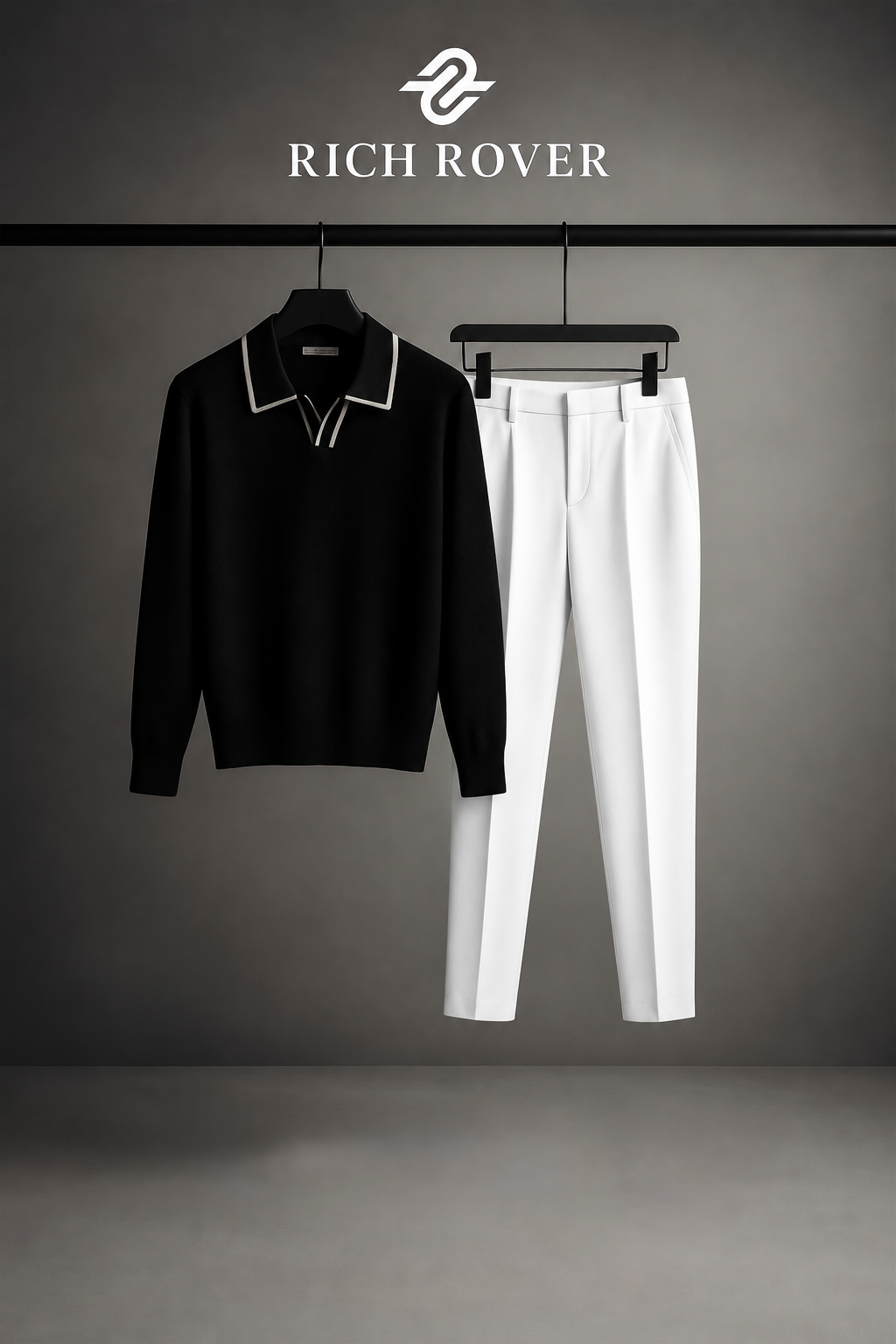 Old Money Tshirt and Korean Trosuer Men's Set