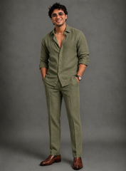 Rich Rover Linen Men's Co-ord Set
