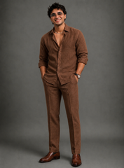 Rich Rover Linen Men's Co-ord Set