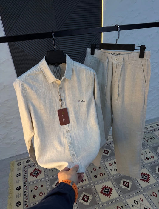 Rich Rover Linen Men's Co-ord Set