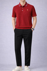 Polo Rider Tshirt and Korean Trosuer Men's Set