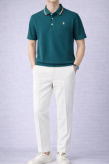 Polo Rider Tshirt and Korean Trosuer Men's Set