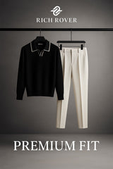 Old Money Tshirit  and Korean Trosuer Men's Set