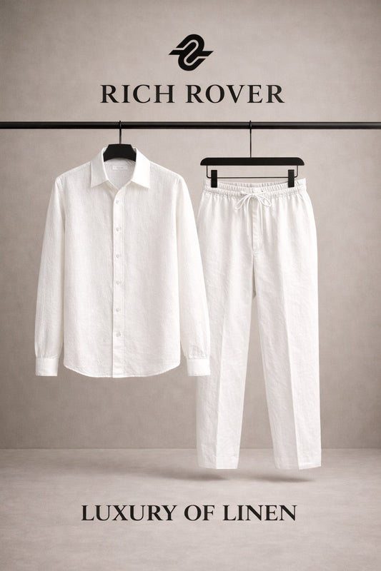 Soft Linen Co-ords Set For Men