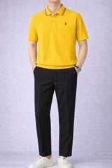 Polo Rider Tshirt and Korean Trosuer Men's Set