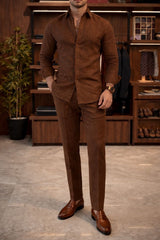 Coastline Linen Cord Casual Set