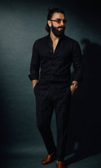 Men’s Relaxed Top & Bottom Set Of Linen.