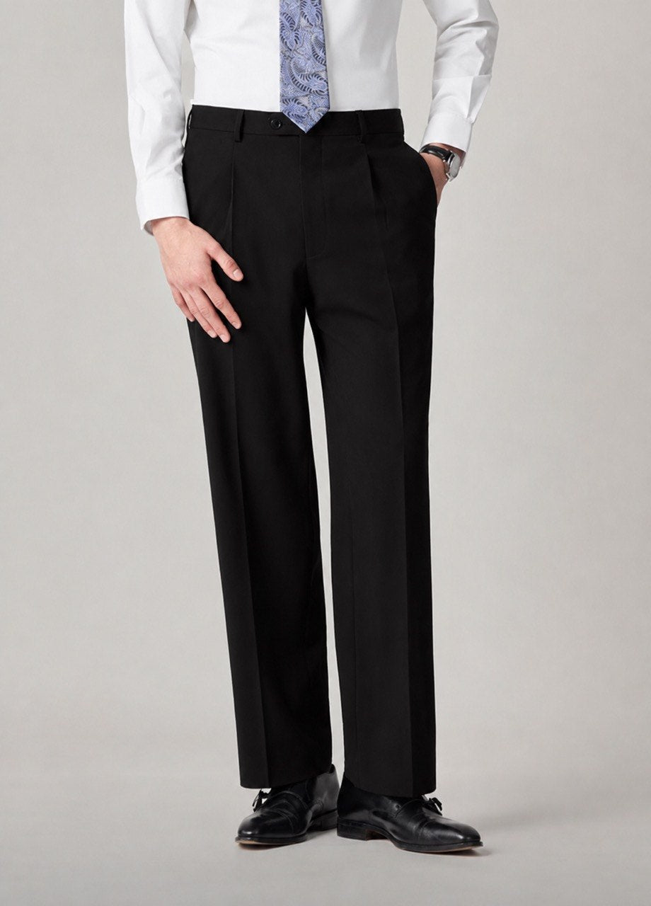 Black Korean FIt Men's Trouser