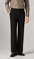 Black Korean FIt Men's Trouser