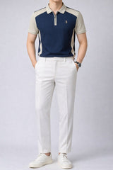 Old Money Polo Tshirt and Korean Trosuer Men's Set