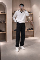 Old Money Tshirit  and Korean Trosuer Men's Set