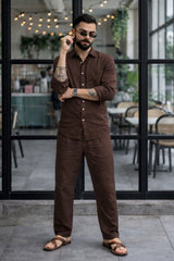 Rich Rover Linen Men's Co-ord Set