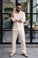 Rich Rover Linen Men's Co-ord Set