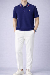 Polo Rider Tshirt and Korean Trosuer Men's Set
