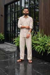 Rich Rover Linen Men's Co-ord Set