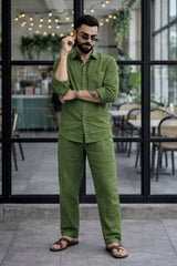 Rich Rover Linen Men's Co-ord Set