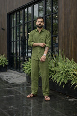 Rich Rover Linen Men's Co-ord Set
