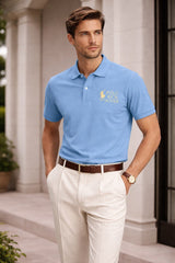 Old Money RR Polo Tshirt and Korean Trosuer Men's Set