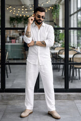 Rich Rover Linen Men's Co-ord Set