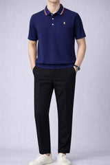 Polo Rider Tshirt and Korean Trosuer Men's Set